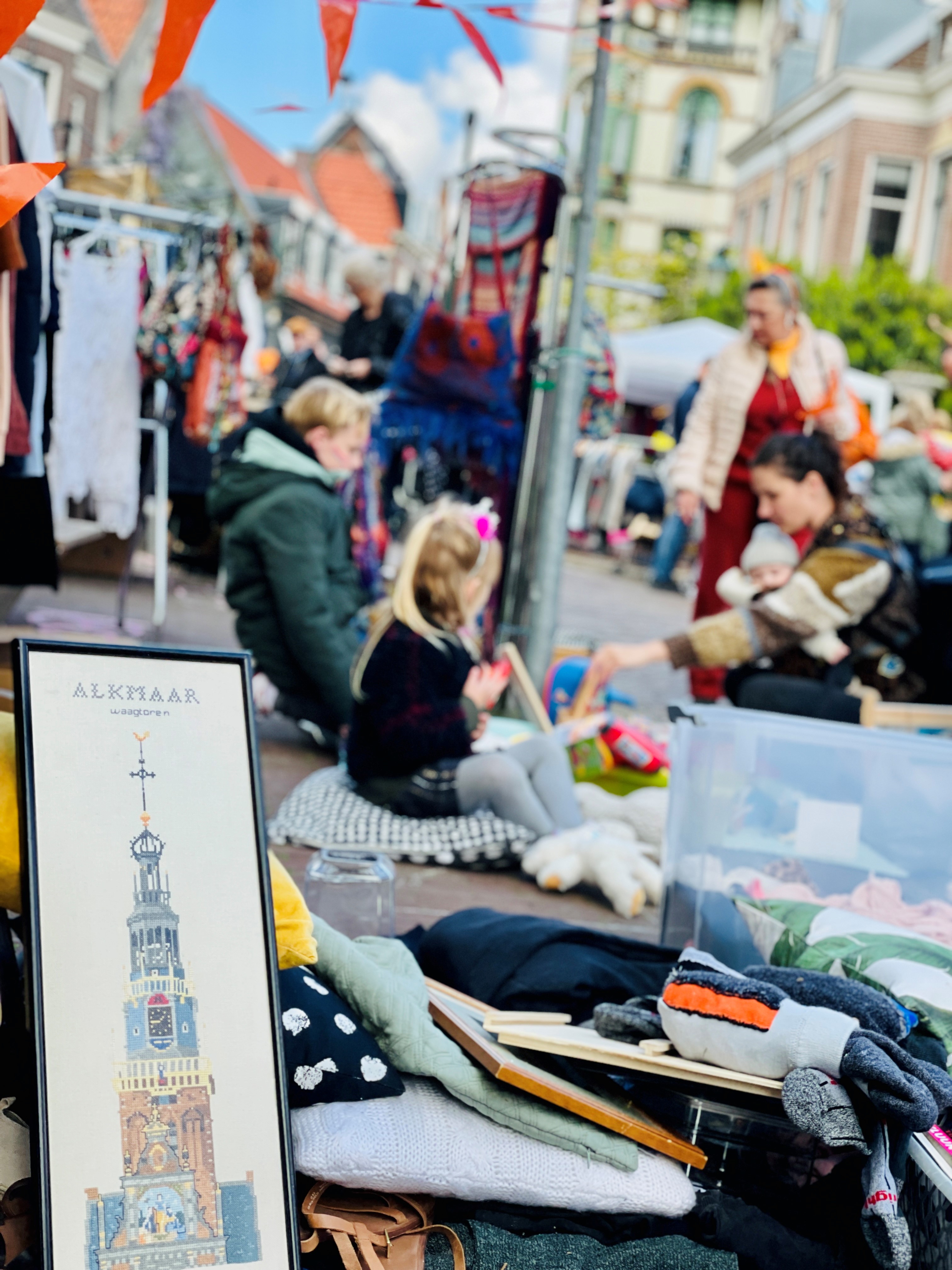 Kindervrijmarkt in Alkmaar